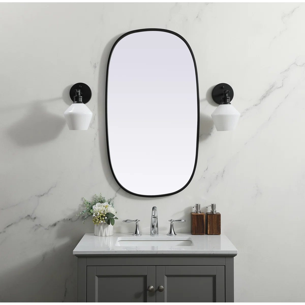 Gương treo tường mini - MEDUSA - Ảnh 2