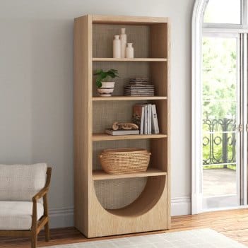 Kệ sách gỗ cổ điển - MACNEIL - Ảnh 2