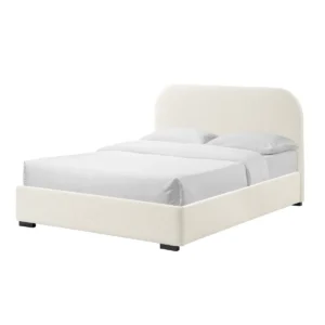 Giường ngủ bọc nệm boucle - REIGEN