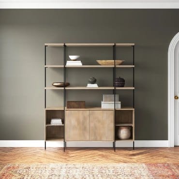 Kệ sách gỗ xoài - MONTPELIER - Ảnh 3